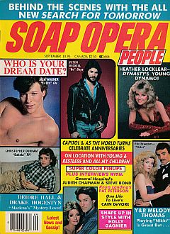 Soap Opera People September 1986