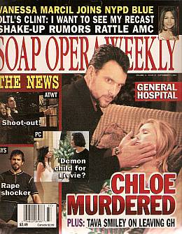 Soap Opera Weekly September 11, 2001