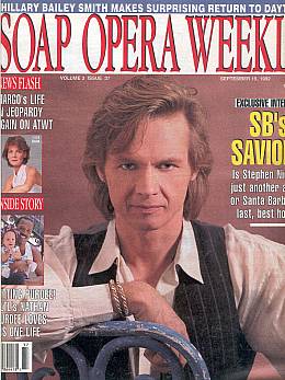 Soap Opera Weekly September 15, 1992