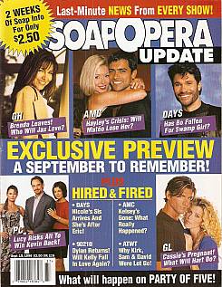 Soap Opera Update September 15, 1998