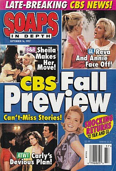 CBS Soaps In Depth September 16, 1997