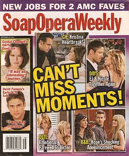 Soap Opera Weekly - September 20, 2011