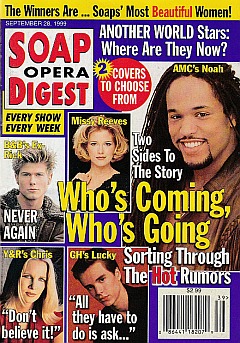 Soap Opera Digest September 28, 1999