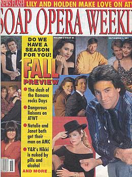 Soap Opera Weekly September 3, 1991