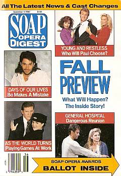 September 4, 1990 Soap Opera Digest