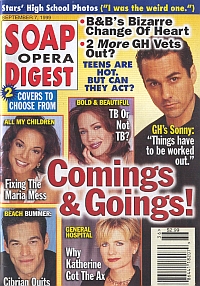 Soap Opera Digest - September 7, 1999