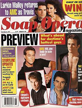 Soap Opera Magazine September 9, 1997