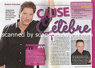 Interview with Sean Kanan (Deacon on the CBS soap opera, The Bold and The Beautiful)