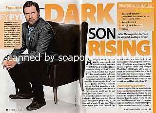 Interview with Joshua Morrow (Nick on The Young and The Restless)