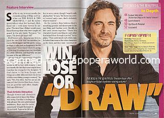 Interview with Thorsten Kaye (Ridge Forrester on The Bold & The Beautiful)