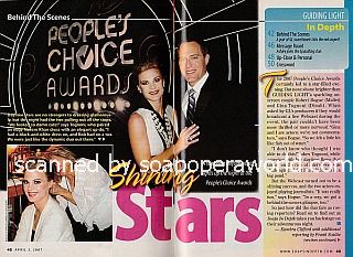People's Choice Awards with Gina Tognoni and Robert Bogue