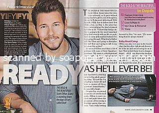 Interview with Scott Clifton (Liam on the CBS soap opera, The Bold and The Beautiful)