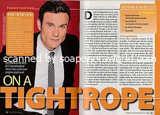 Interview with Daniel Goddard (Cane on The Young and The 
Restless soap opera)