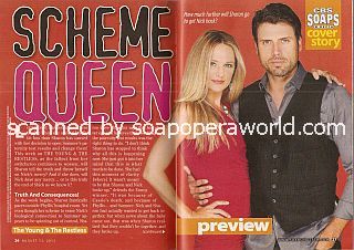 Young & The Restless Cover Story featuring Sharon Case & Joshua Morrow (Sharon & Nick)