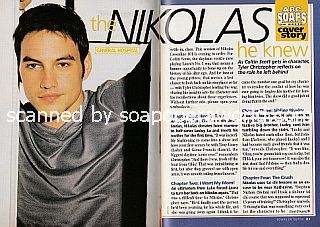 Interview with Tyler Christopher (Nikolas Cassadine on the ABC soap opera, General Hospital)