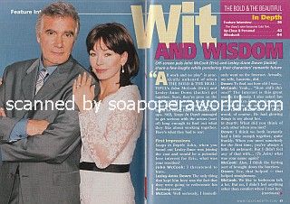 Interview with John McCook & Lesley-Anne Down of B&B