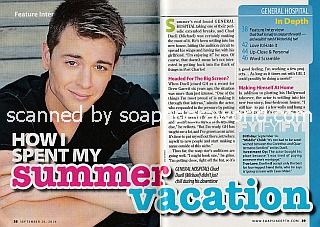 Interview with Chad Duell (Michael Corinthos on General Hospital)