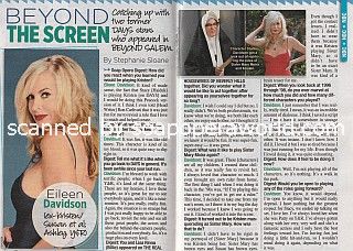 Beyond The Screen with Eileen Davidson of Days Of Our Lives
