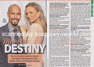 Interview with Bryton James & Melissa Ordway of The Young and the Restless