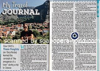 My Travel Journal with Thaao Penghlis (Tony DiMera on Days Of Our Lives