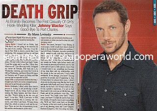 Exit Interview with Johnny Wactor of General Hospital
