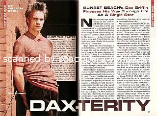 Interview with Dax Griffin (Tim Truman on Sunset Beach)