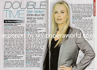 Interview with Eileen Davidson (Susan Banks on Days Of Our Lives)