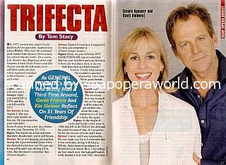 Genie Francis and Kin Shriner of General Hospital