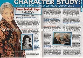 Character Study with Susan Seaforth Hayes of Days Of Our Lives