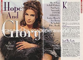 Interview with Kristian Alfonso (Hope on Days Of Our Lives)