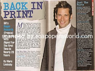 Interview with Roger Howarth (Franco on the ABC soap opera, General Hospital)