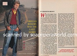 Interview with Tristan Rogers of General Hospital