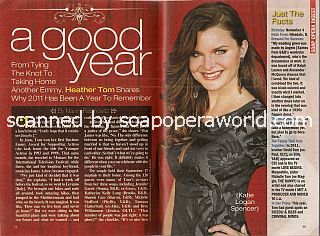 Interview with Heather Tom (Katie on The Bold & The Beautiful)