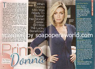 Interview with Donna Mills (Madeline Reeves on soap opera, General Hospital)