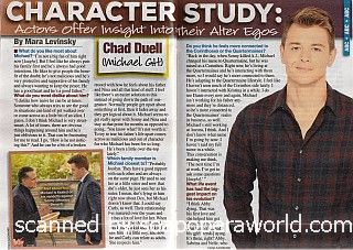 Character Study Interview with Chad Duell of General Hospital