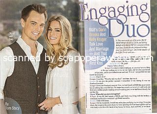 Interview with real-life couple Darin Brooks & Kelly Kruger (Wyatt and Eva on The Bold & The Beautiful)