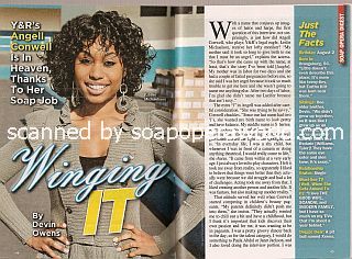 Interview with Angell Conwell (Leslie Michaelson on The Young & The Restless)
