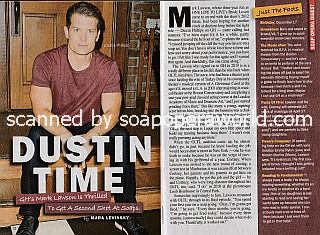 Interview with Mark Lawson (Dustin Phillips on General Hospital)