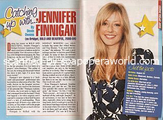 Interview with Jennifer Finnigan (ex-Bridget, The Bold & The Beautiful)