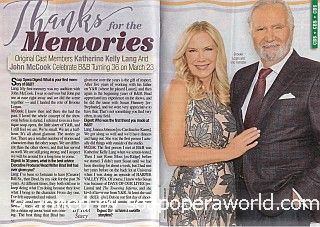 Interview with Katherine Kelly Lang & John McCook of B&B
