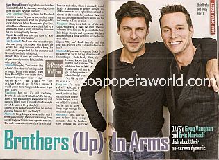 Interview with Greg Vaughan & Eric Martsolf (Eric and Brady on Days Of Our Lives)