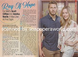 Interview with Scott Clifton & Annika Noelle (Liam and Hope on The Bold and The Beautiful)