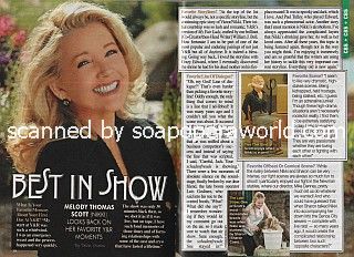 Interview with Melody Thomas Scott of Y&R