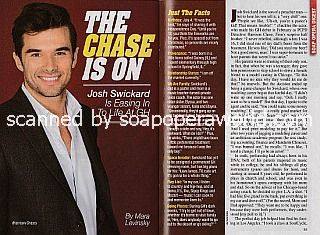 Interview with Josh Swickard (Chase on General Hospital)