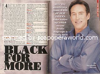 Interview with Drake Hogestyn (John Black on Days Of Our Lives)