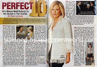 Interview with Maura West of General Hospital
