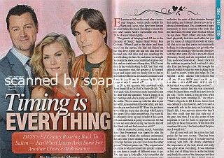 Days Of Our Lives Cover Story