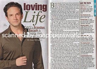 Interview with Brandon Barash of Days Of Our Lives