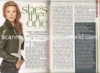 Interview with 
Gina Tognoni (the new Phyllis on CBS soap opera, The Young & The Restless)