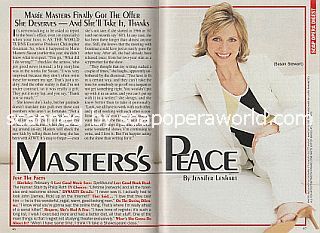 Interview with Marie Masters (Susan on the CBS soap, As The World Turns)